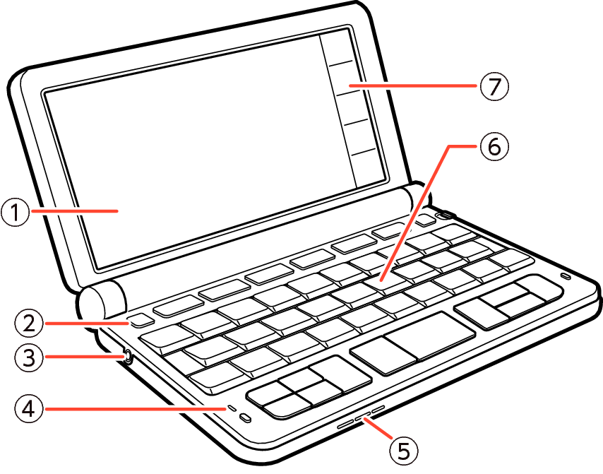 各部の名称 XD-SX4500 / XD-SX4700 / XD-SV4750 - Support - CASIO